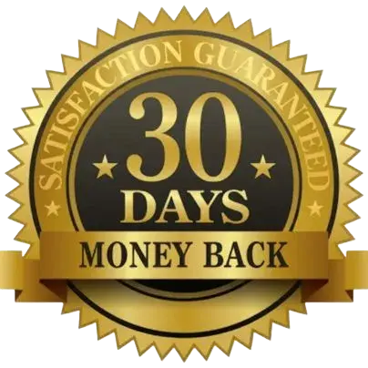 LipoJaro 30-Day Money-Back Guarantee Badge